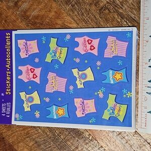 Hallmark Heart Line shirt stickers sealed